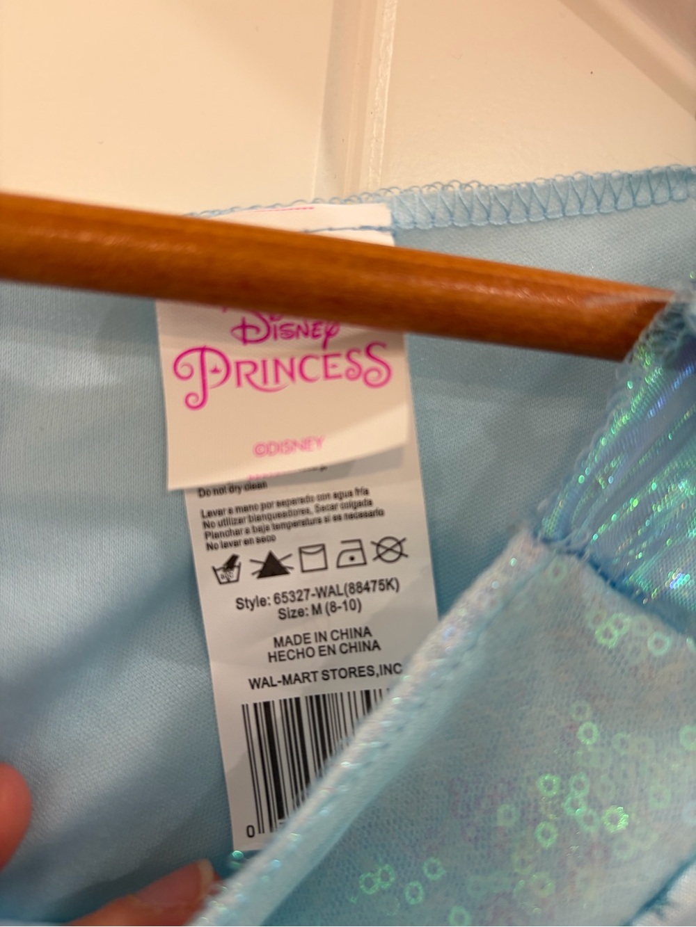 Disney Blue Cinderella Dress Costume for Kids - Picture 3 of 4